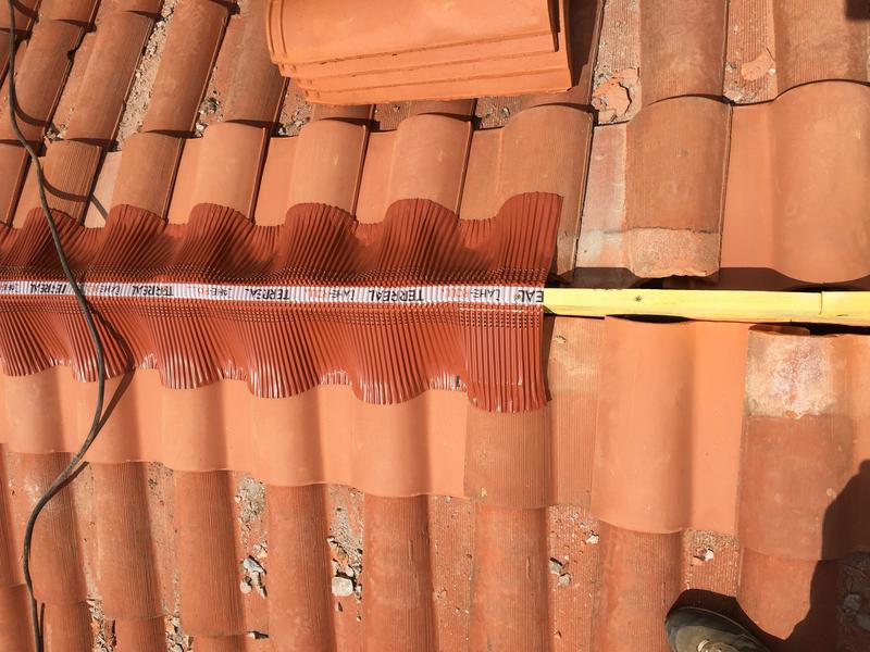 Mise en place du closoir ventilé étanche